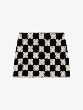 ✨ NWT Crochet Tonini Mini Skirt | Mango